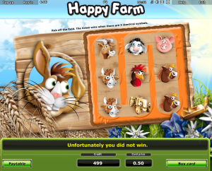 Online Happy Farm Scratch
