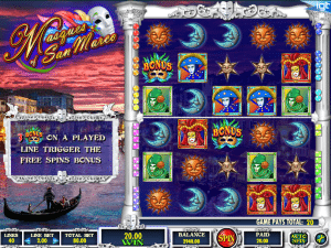 Online Slot Machine Masques Of San Marco