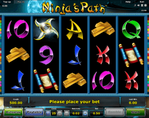 Play Slot Ninja Path Online