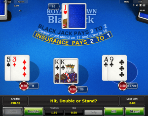 Play Slot Royal Crown BlackJack Online