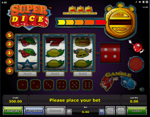 Play Slot Super Dice Online