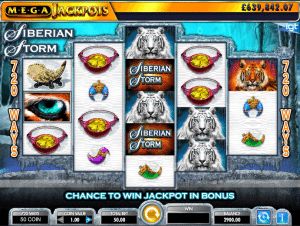 Online Slot Machine Siberian Storm MegaJackpot