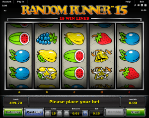 Online Random Runner 15 Slot