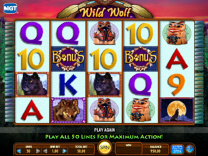 Slot Machine Wild Wolf Online
