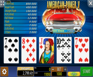Online American Poker V Slot