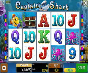 Online Slot Captain Shark