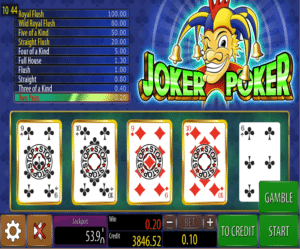 Online Joker Poker Wazdan Slot