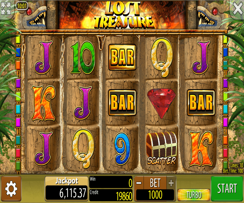 Lost Treasures Slot Machine